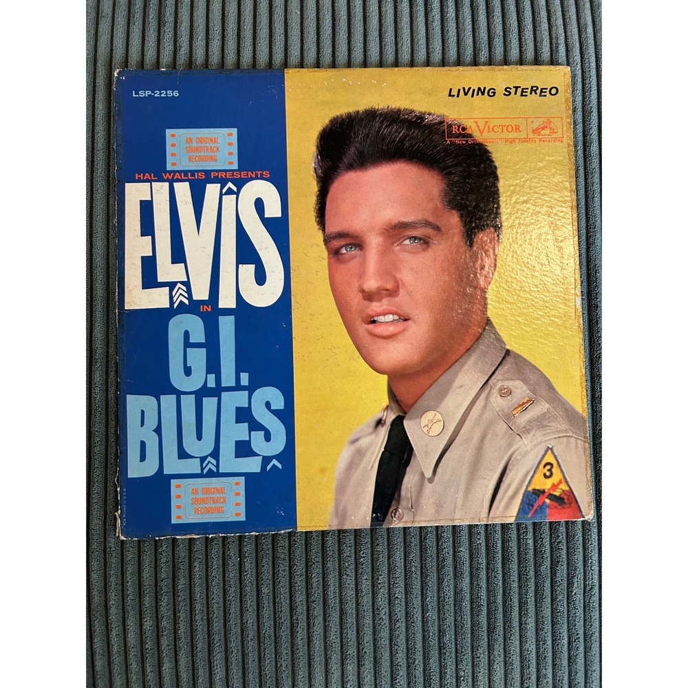 Elvis Presley G.I. Blues RCA Victor Living‎ Stereo Original Soundtrack Record